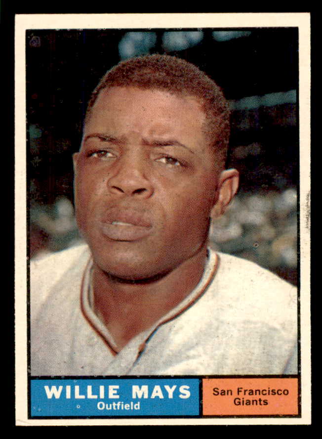 1961 Topps Baseball #150 Willie Mays Giants EX+/EX-MT 566662