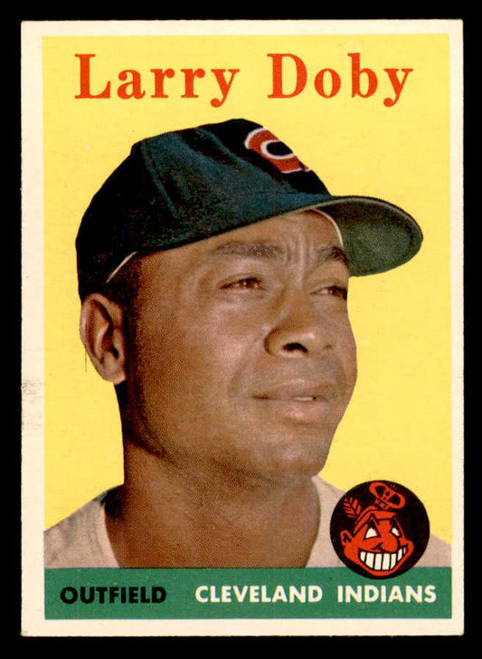 1958 Topps Baseball #424 Larry Doby Indians EX-MT 566688