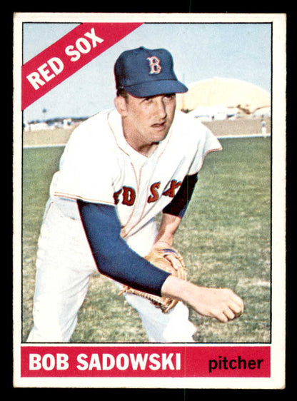 1966 Topps Baseball #523 Bob Sadowski Red Sox EX+/EX-MT 566697