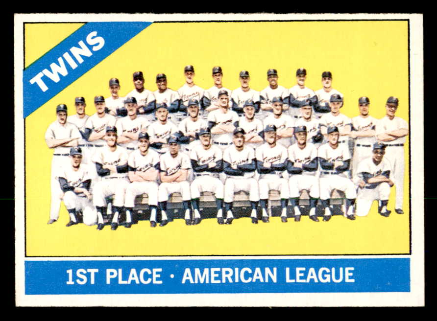 1966 Topps Baseball #526 Minnesota Twins Team NR-MT 566708