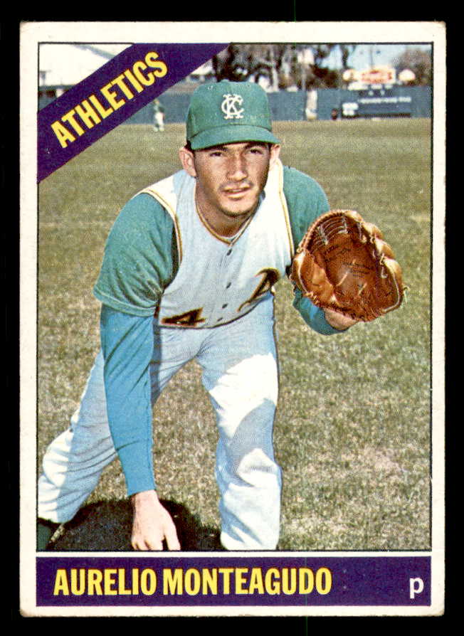 1966 Topps Baseball #532 Aurelio Monteagudo A's VG-EX 566722
