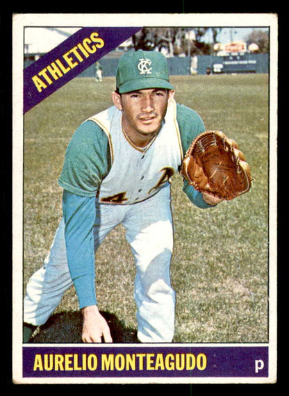 1966 Topps Baseball #532 Aurelio Monteagudo A's VG-EX 566722