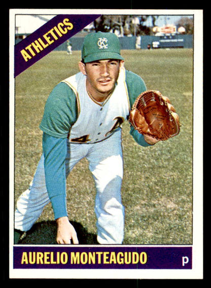 1966 Topps Baseball #532 Aurelio Monteagudo A's NR-MT 566724