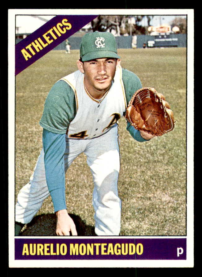 1966 Topps Baseball #532 Aurelio Monteagudo A's NR-MT 566725