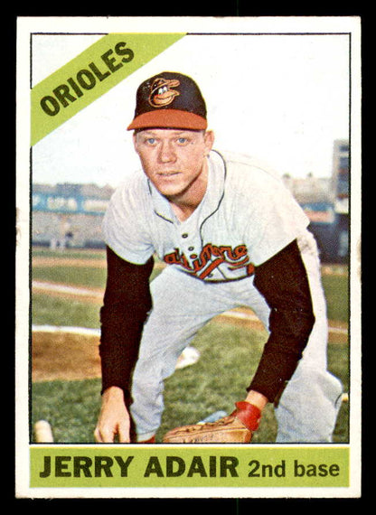 1966 Topps Baseball #533 Jerry Adair Orioles EX-MT 566727