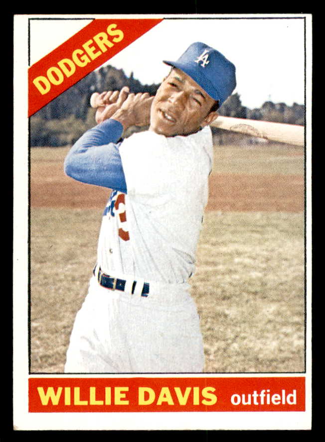 1966 Topps Baseball #535 Willie Davis Dodgers EX-MT 566735