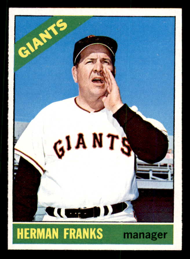 1966 Topps Baseball #537 Herman Franks Giants NR-MT 566741