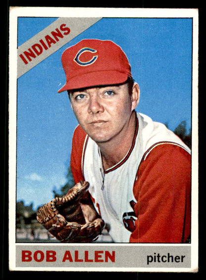 1966 Topps Baseball #538 Bob Allen Indians EX+/EX-MT 566744