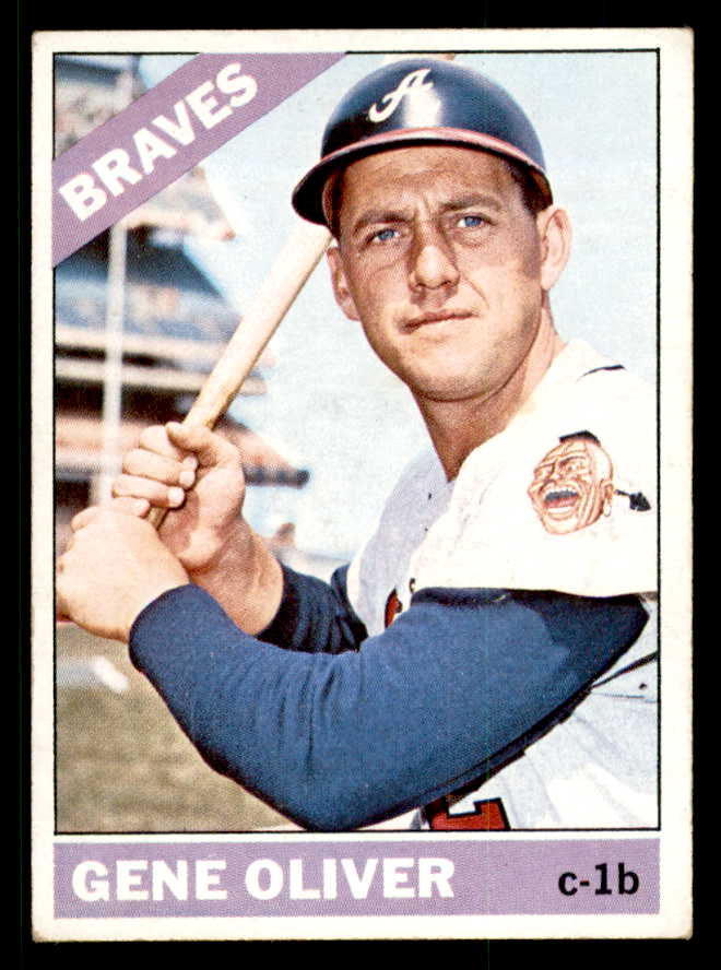 1966 Topps Baseball #541 Gene Oliver Braves EX+/EX-MT 566754