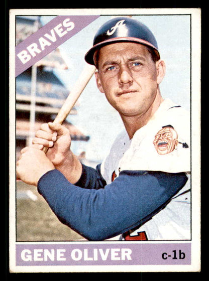 1966 Topps Baseball #541 Gene Oliver Braves EX+/EX-MT 566754