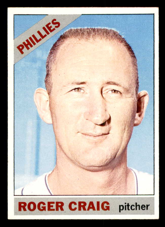 1966 Topps Baseball #543 Roger Craig Phillies EX 566761