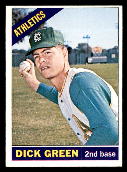 1966 Topps Baseball #545 Dick Green A's NR-MT 566769