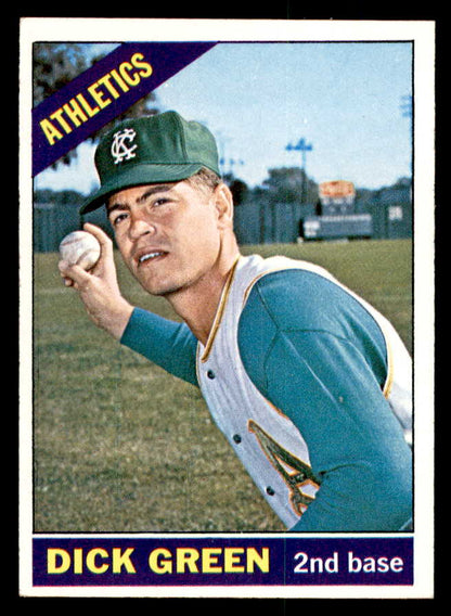 1966 Topps Baseball #545 Dick Green A's NR-MT 566770