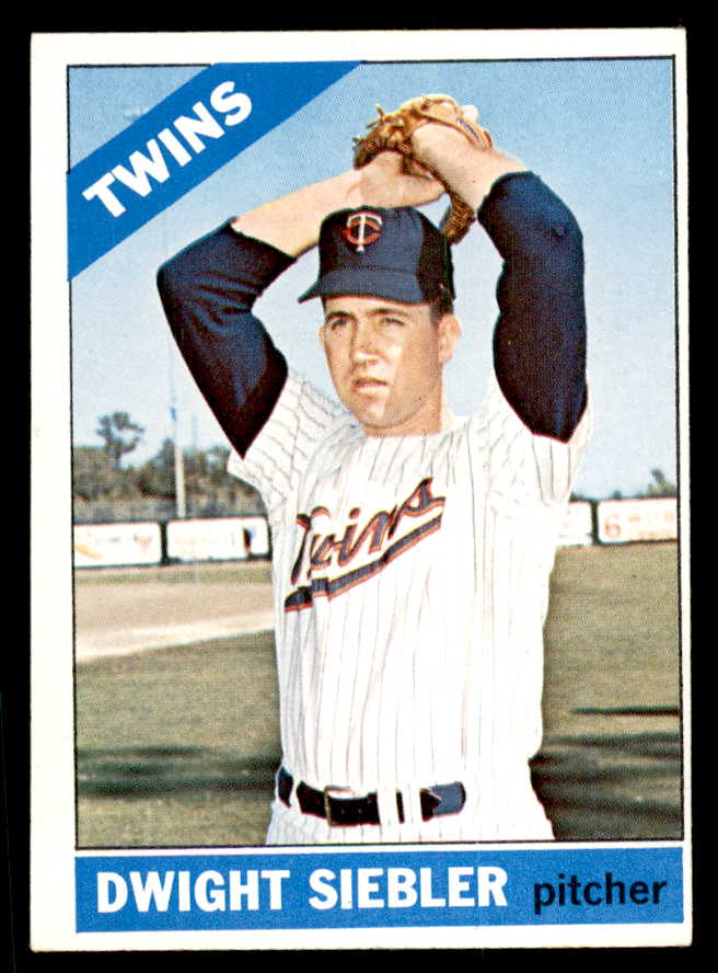 1966 Topps Baseball #546 Dwight Siebler Twins EX-MT 566772