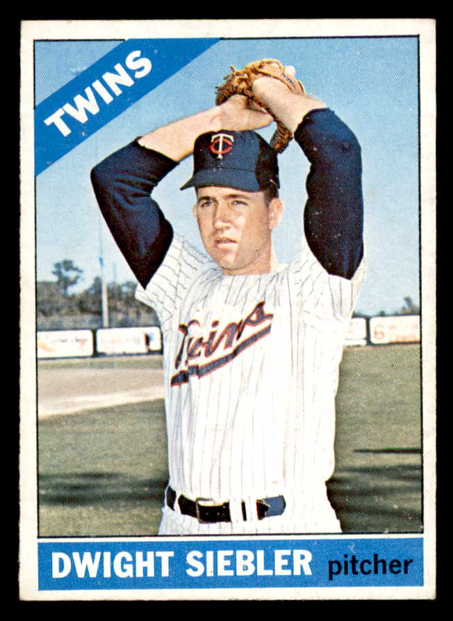 1966 Topps Baseball #546 Dwight Siebler Twins EX-MT 566773