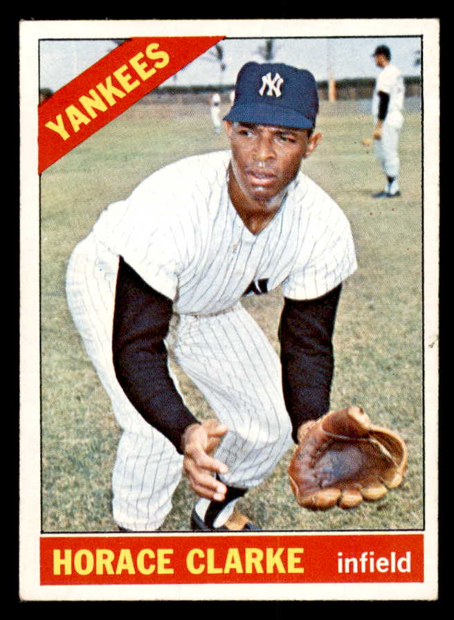 1966 Topps Baseball #547 Horace Clarke Yankees VG-EX 566775