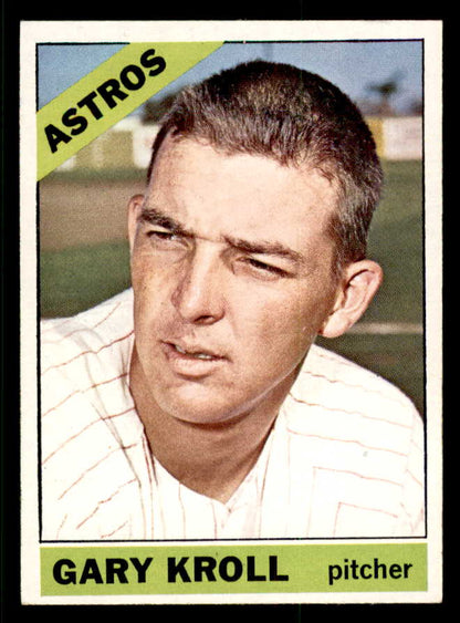 1966 Topps Baseball #548 Gary Kroll Astros EX-MT 566777