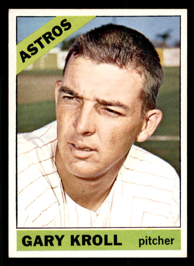 1966 Topps Baseball #548 Gary Kroll Astros NR-MT 566778