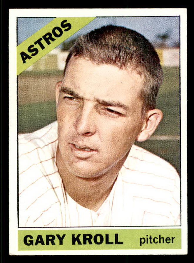 1966 Topps Baseball #548 Gary Kroll Astros NR-MT 566779