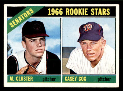 1966 Topps Baseball #549 Casey Cox Senators EX-MT 566782