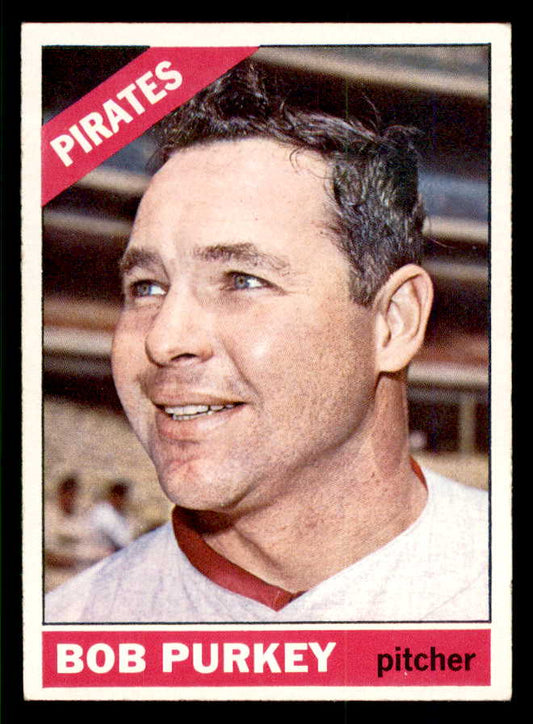 1966 Topps Baseball #551 Bob Purkey Pirates EX+/EX-MT 566786