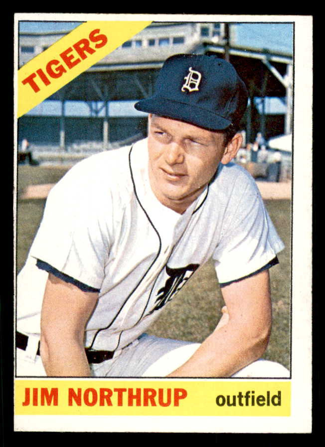 1966 Topps Baseball #554 Jim Northrup Tigers VG-EX 566795
