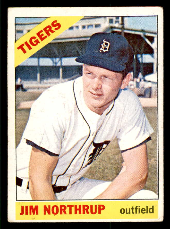 1966 Topps Baseball #554 Jim Northrup Tigers VG-EX 566796
