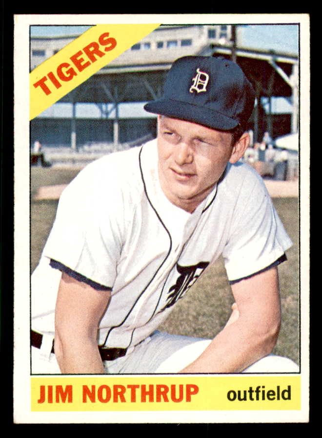 1966 Topps Baseball #554 Jim Northrup Tigers EX-MT 566797