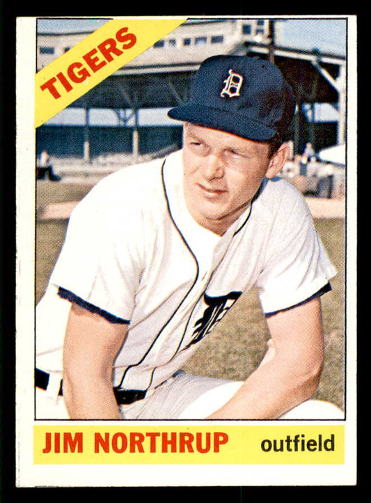 1966 Topps Baseball #554 Jim Northrup Tigers EX-MT 566798