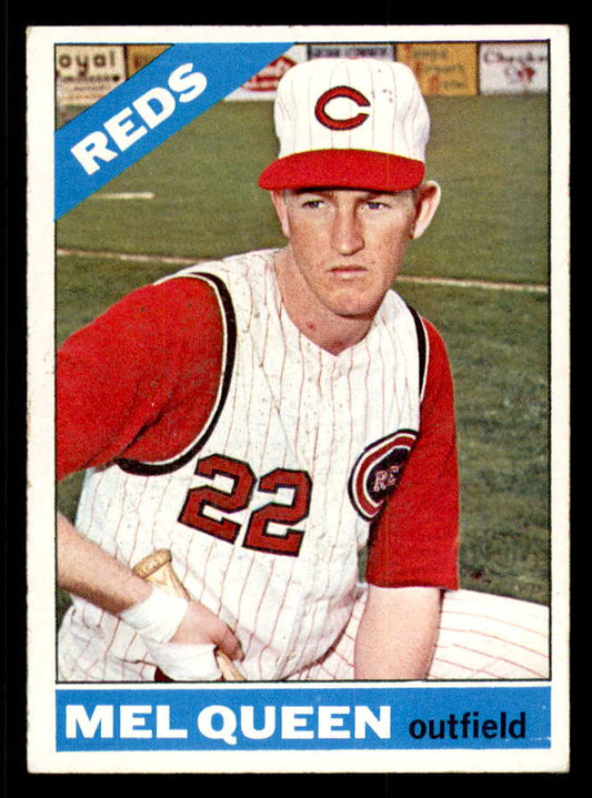 1966 Topps Baseball #556 Mel Queen Reds EX-MT 566803
