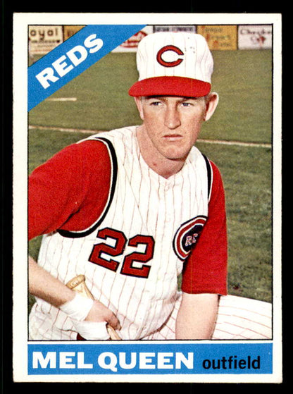 1966 Topps Baseball #556 Mel Queen Reds EX-MT 566806