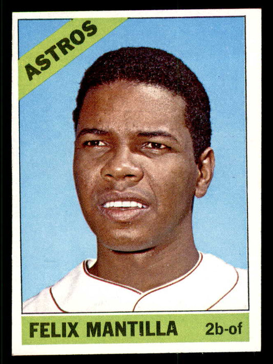 1966 Topps Baseball #557 Felix Mantilla Astros EX-MT 566808