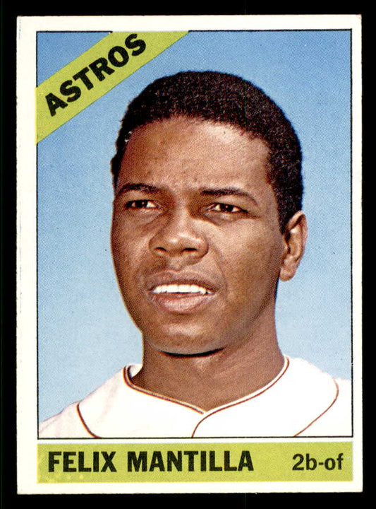 1966 Topps Baseball #557 Felix Mantilla Astros EX-MT 566809