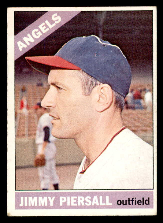1966 Topps Baseball #565 Jimmy Piersall Angels EX+/EX-MT 566836