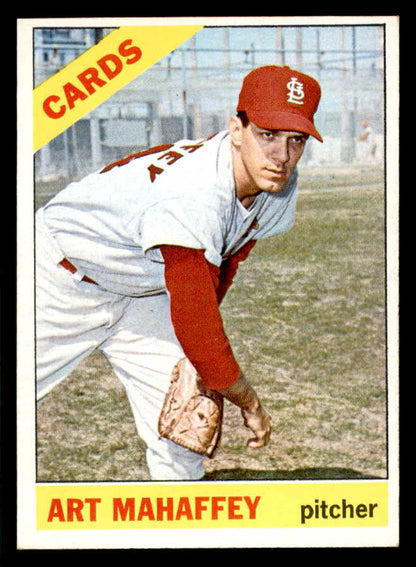 1966 Topps Baseball #570 Art Mahaffey Cardinals EX-MT 566858