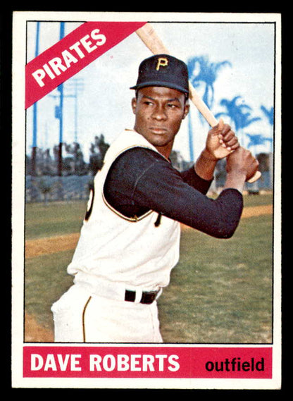 1966 Topps Baseball #571 Dave Roberts Pirates EX-MT 566863