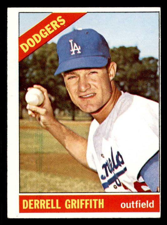 1966 Topps Baseball #573 Derrell Griffith Dodgers VG-EX 566873