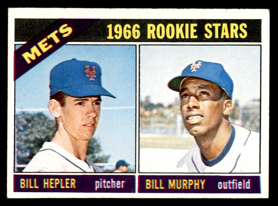 1966 Topps Baseball #574 Bill Hepler Mets EX-MT 566875