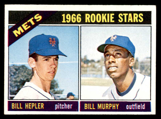 1966 Topps Baseball #574 Bill Hepler Mets EX-MT 566875
