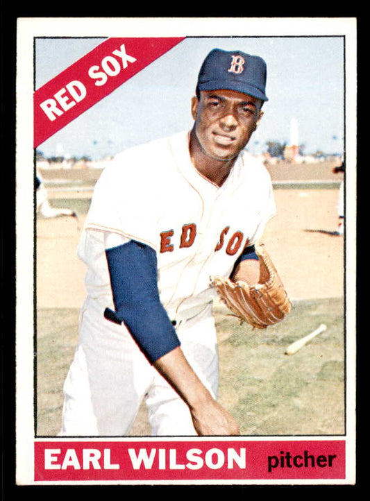1966 Topps Baseball #575 Earl Wilson Red Sox EX-MT 566878