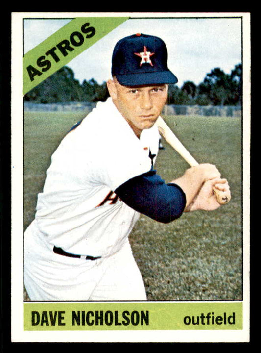 1966 Topps Baseball #576 Dave Nicholson Astros NR-MT 566885
