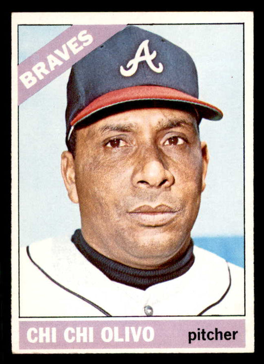 1966 Topps Baseball #578 Chi Chi Olivo Braves EX-MT 566892
