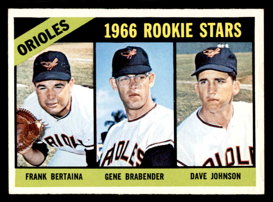 1966 Topps Baseball #579 Dave Johnson Orioles EX-MT 566893