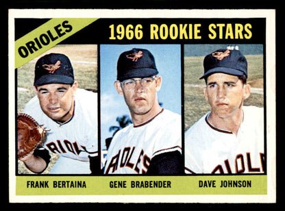1966 Topps Baseball #579 Dave Johnson Orioles EX-MT 566893