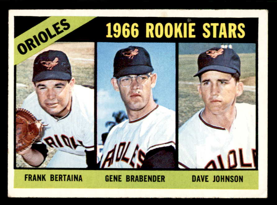 1966 Topps Baseball #579 Dave Johnson Orioles VG-EX 566894