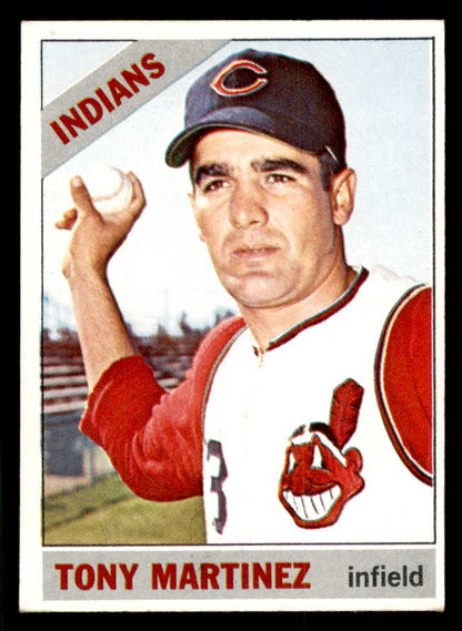 1966 Topps Baseball #581 Tony Martinez Indians EX-MT 566897