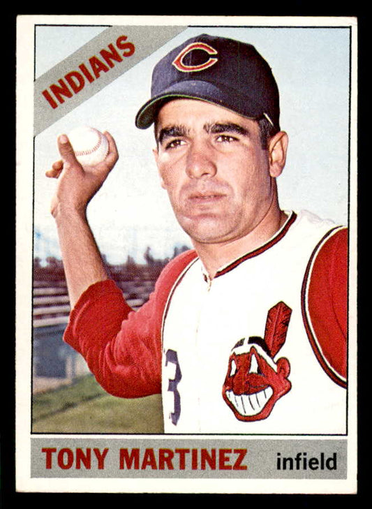 1966 Topps Baseball #581 Tony Martinez Indians EX-MT 566900