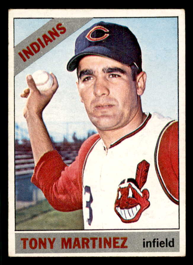 1966 Topps Baseball #581 Tony Martinez Indians VG-EX 566901