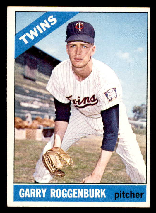 1966 Topps Baseball #582 Garry Roggenburk Twins EX-MT 566904