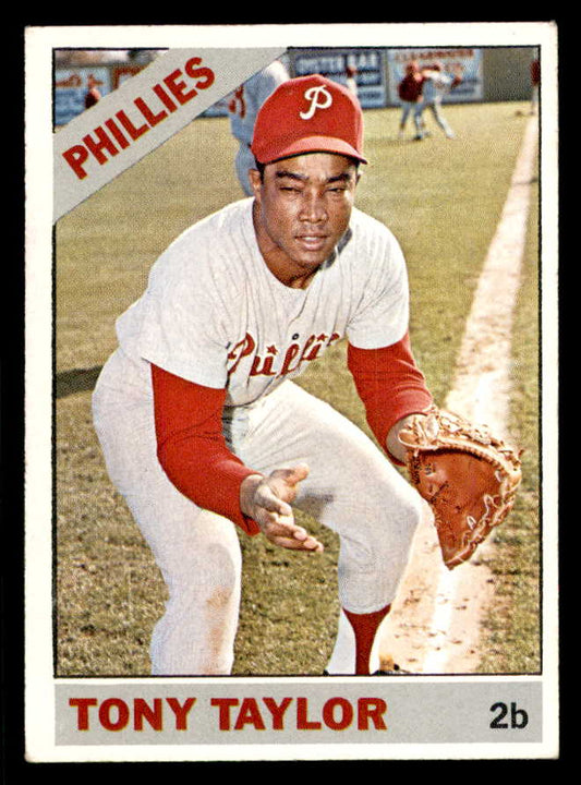 1966 Topps Baseball #585 Tony Taylor Phillies VG-EX 566911